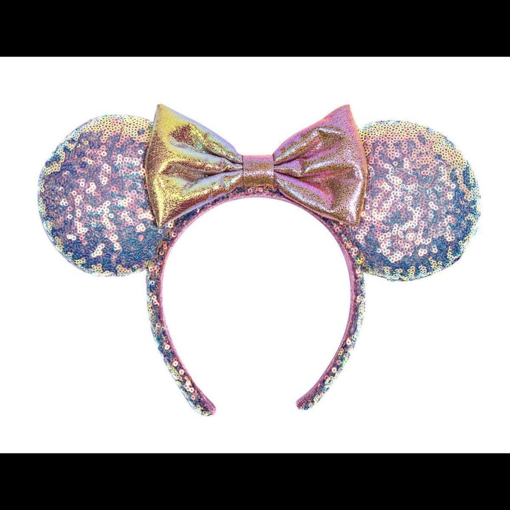 Minnie Mouse EARidescent Sequin Ear Headband – Disney 50th Anniversary